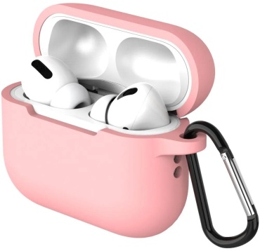 Чехол для Apple AirPods Pro 3 розовый