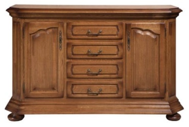ТВ-тумба напольная ГОМЕЛЬДРЕВ Ноктюрн, 153x96x44 см, коричневый
