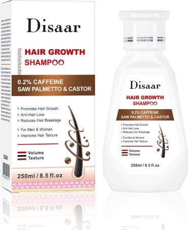 DISAAR 0.2% Caffeine Saw Palmetto Castor шампунь 250 мл