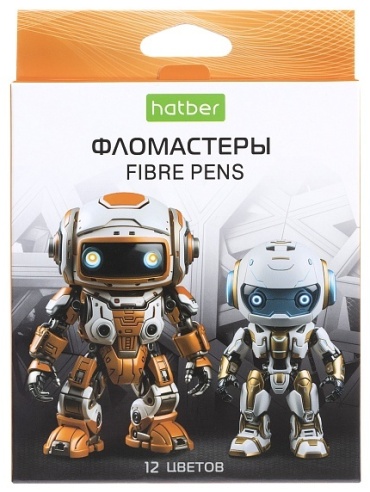 Фломастер Hatber 12 шт