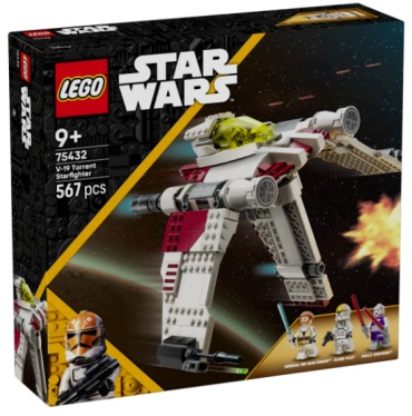 Конструктор LEGO Звездные войны Звездный истребитель V-19 Поток LG75432, деталей 567 шт
