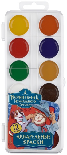 Акварельные Мульти-Пульти АП_64238 12 цветов 12 шт 3.5 мл