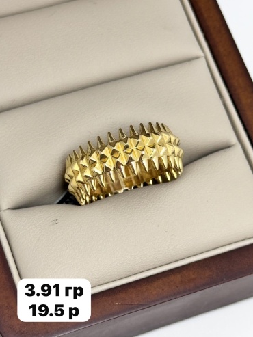 Italian Gold Италия AlmazNI-Gold размер 19.5 вес 3.91 г золото, без вставок