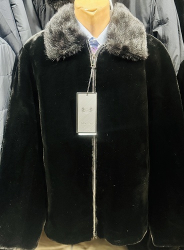 Шуба Manzari черный