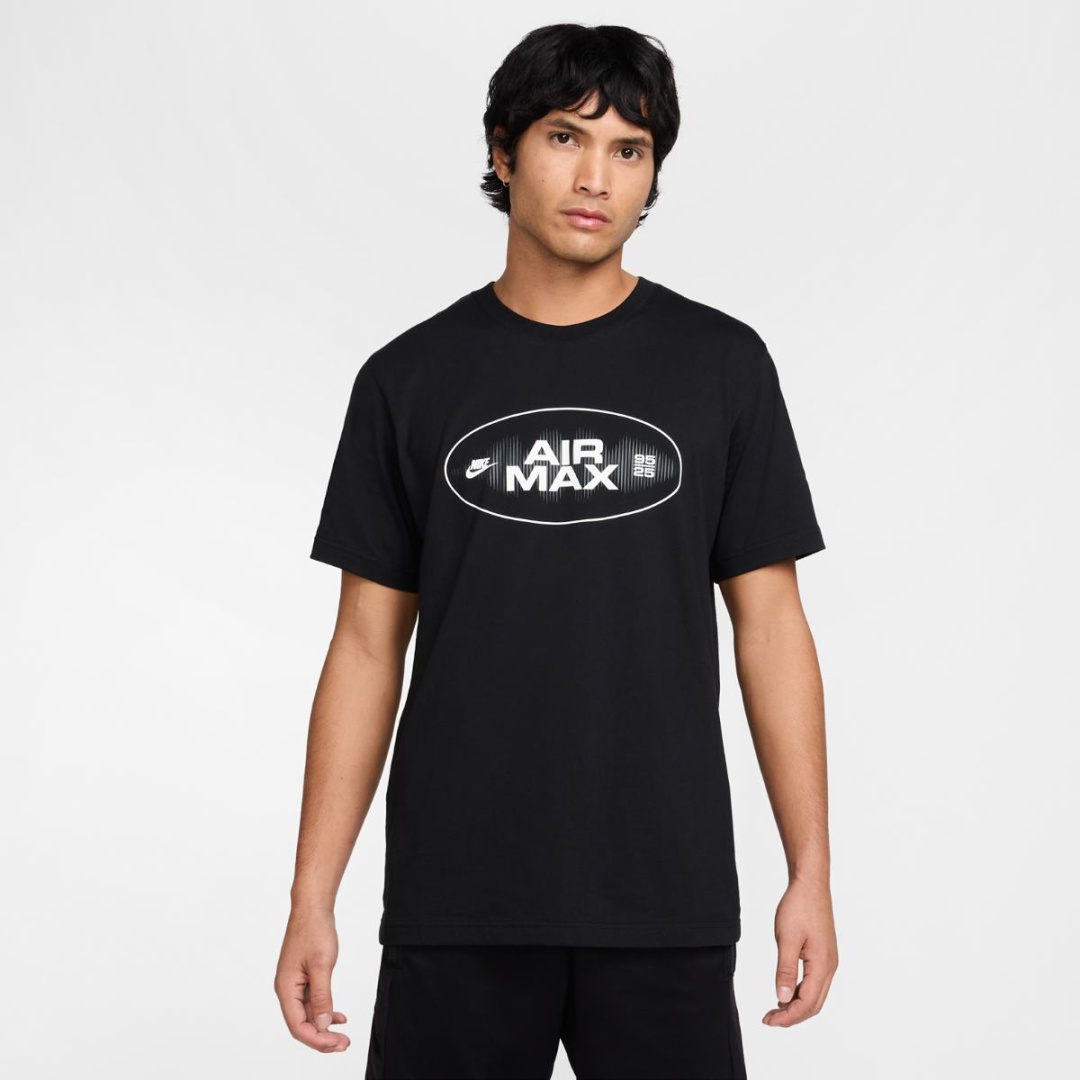 Футболка Nike M NSW AIR MAX SS TEE черный, белый