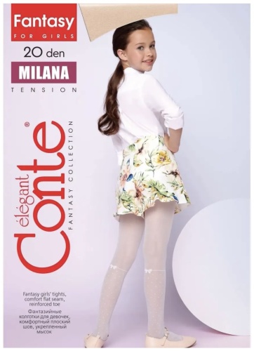 Колготки классические Conte Elegant белый