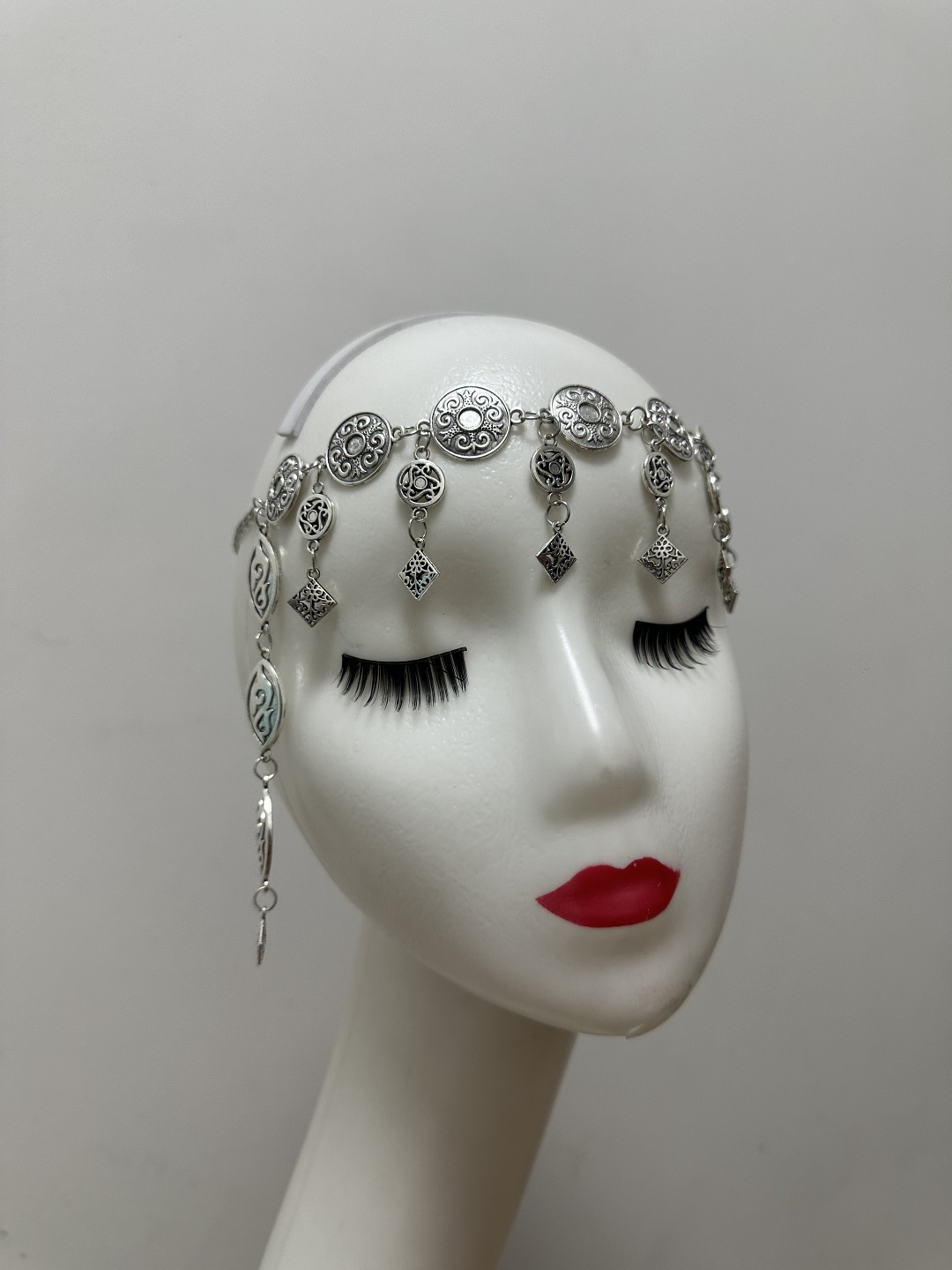 SAFIYA JEWELRY Safia25 вес 50 г сплав с рутениевым покрытием, без вставок