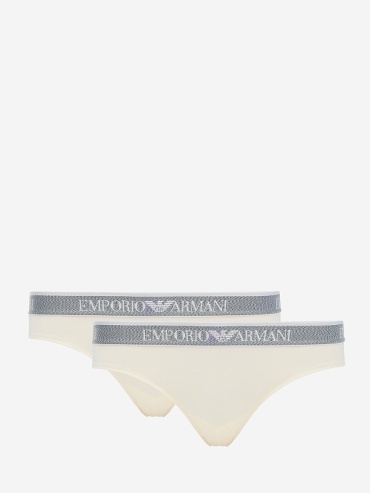 Слипы Emporio Armani молочный