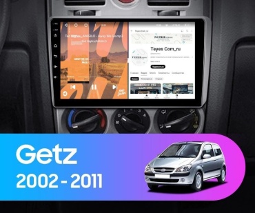 THE CUBE Hyundai Getz 2002-2011 / 4/64Gb/Камера в подарок /Андроид в штатное место Hyundai