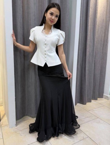 Пиджак Laila collection белый