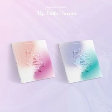 C9 Entertainment cignature - My Little Aurora 3rd EP Album 2 Version SET