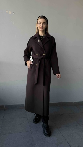 Пальто Michaello Collection коричневый