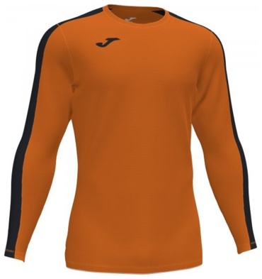 Лонгслив JOMA ACADEMY черный, оранжевый