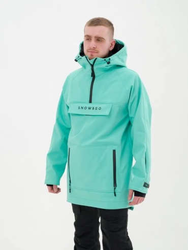 Анорак SnowBro Wear бирюзовый