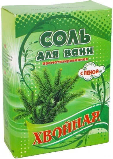 Бахташ Хвойная с пеной морская соль 400 г