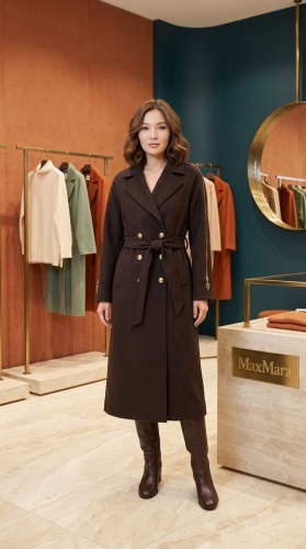 Пальто MaxMara черный