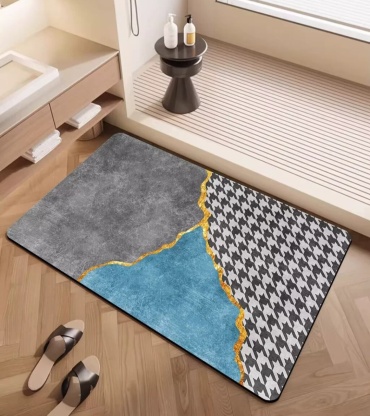 Коврик MIX PRICE 60x40 см, резина, диатомит