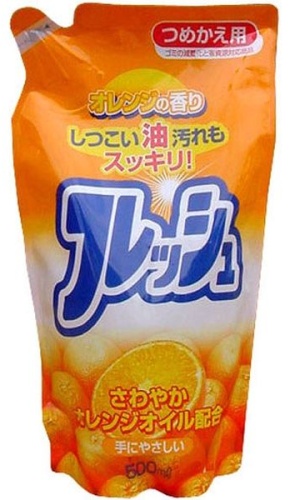 Rocket Soap жидкое Жидкость для мытья посуды "Fresh - свежесть апельсина" 0.5 л 0.5 кг