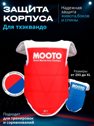 GlideGoods Протектор 4 красный, синий L
