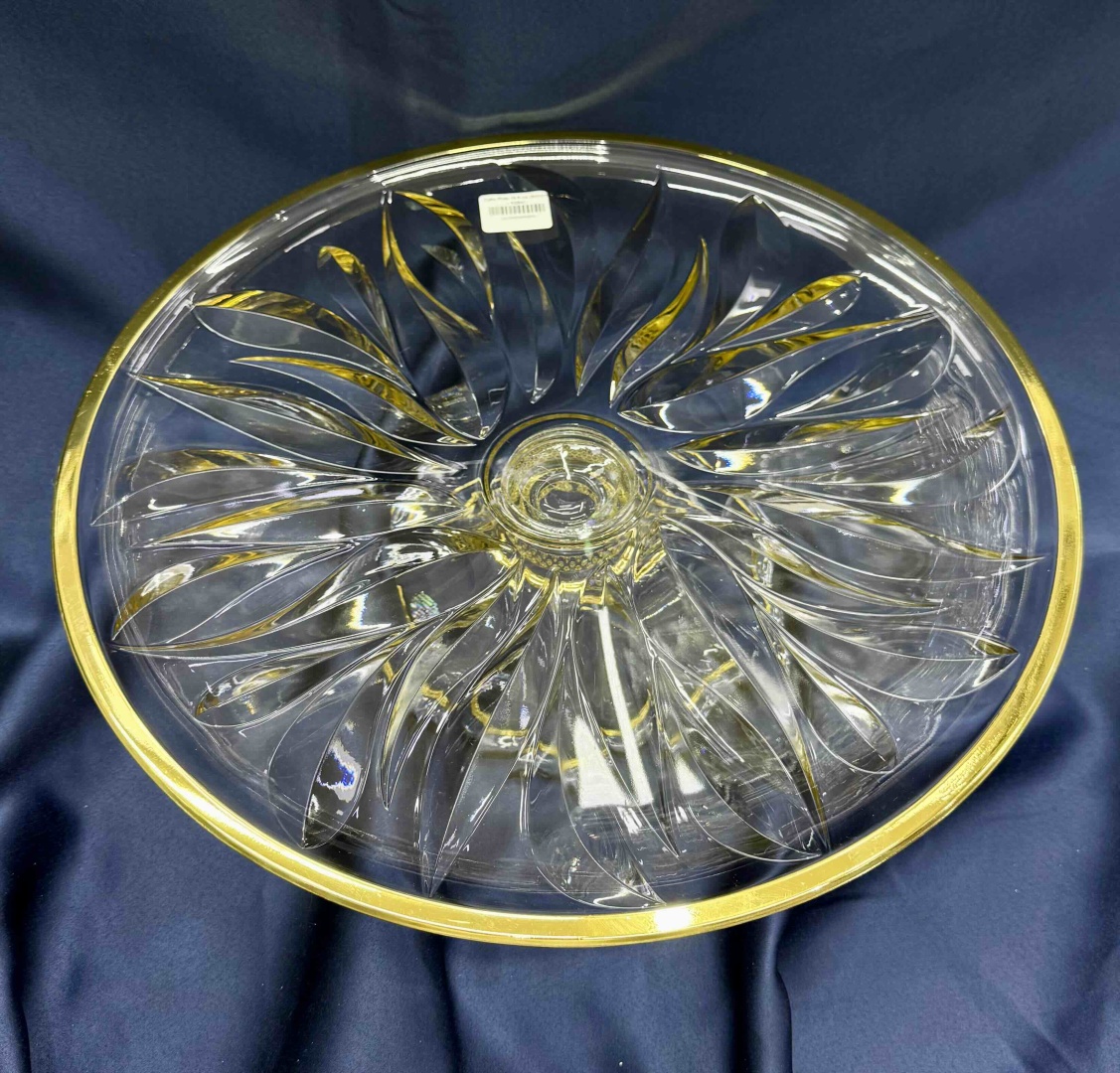 Astra Gold тортница Floral Gold Cake Plate 35.5/A00GG-6G6K круглая 1 шт