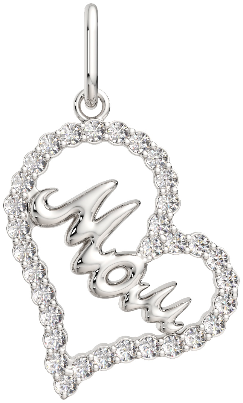 Подвеска Lucente Silver ZO-0440520.ZZ вес 1.07 г серебро, фианит