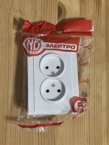 Розетка ND PLAST ND PLAST 001692, белый