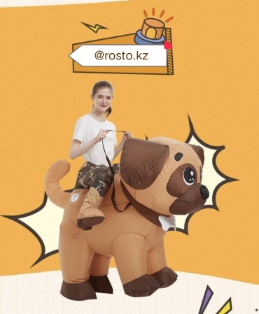Карнавальный костюм Костюм Надувной костюм Собаки Rosto собака коричневый