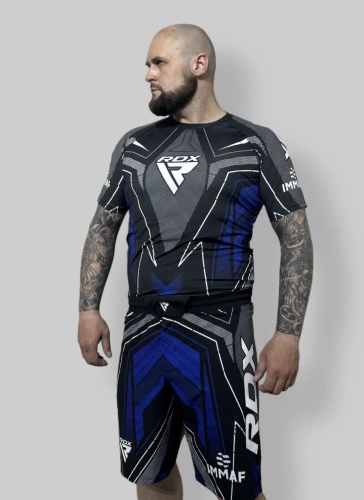 Спортивный костюм RDX черный, синий