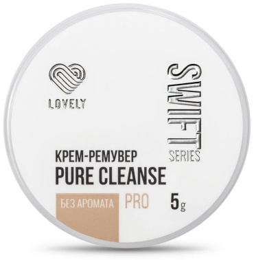 Lovely средство для снятия материала для ресниц Ремувер кремовый LOVELY Pure cleanse 5гр 5 мл