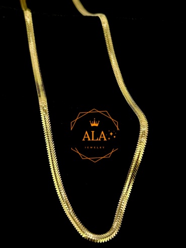 ALA ALA_GLD205-077 длина 55 см, вес 9.75 г золото, плетение снейк