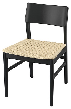 Комплект стульев IKEA SKANSNÄS, 78x48x51 см, черный 15 шт.