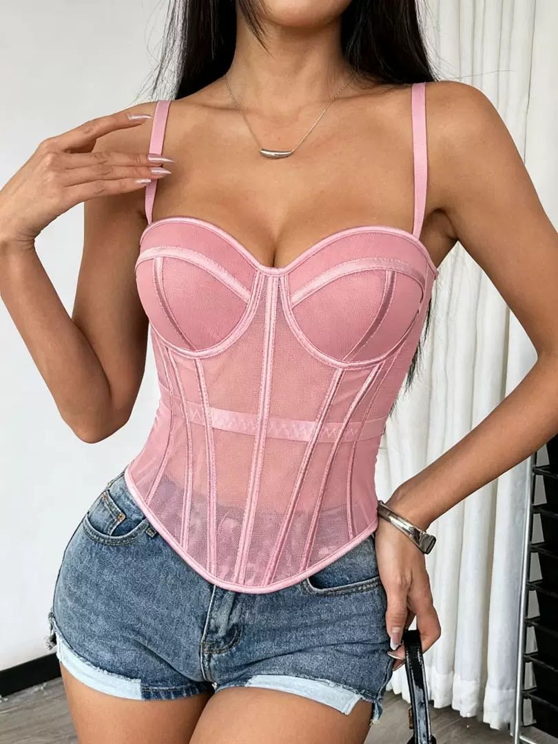 Майка Honey room розовый