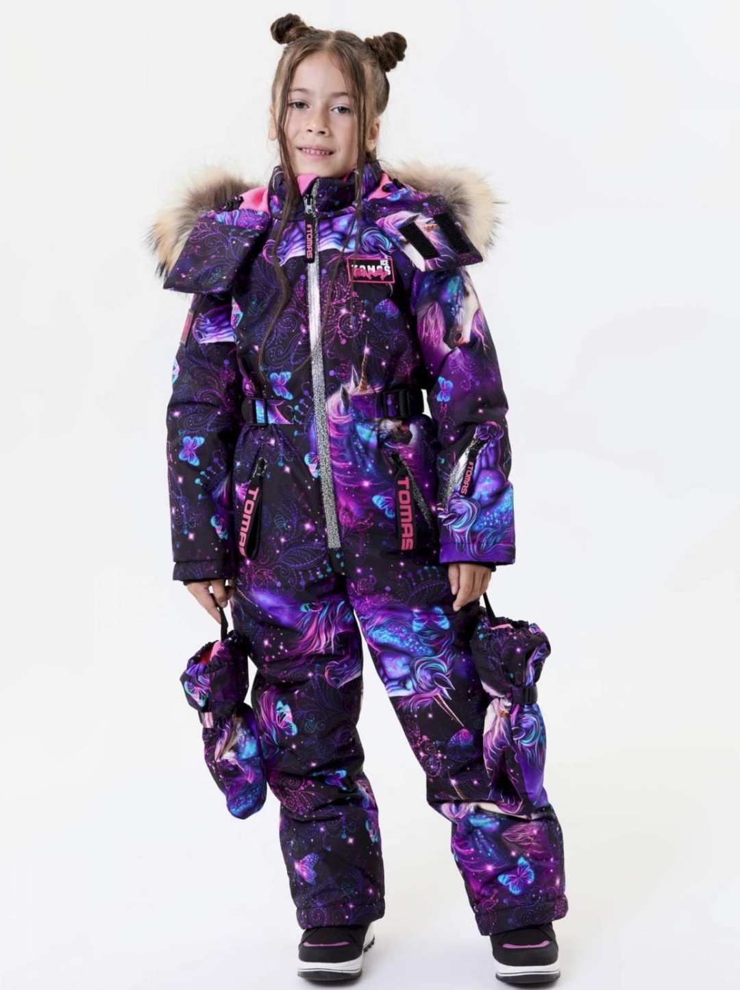 Спортивный комбинезон Ice Tomas синий, сиреневый