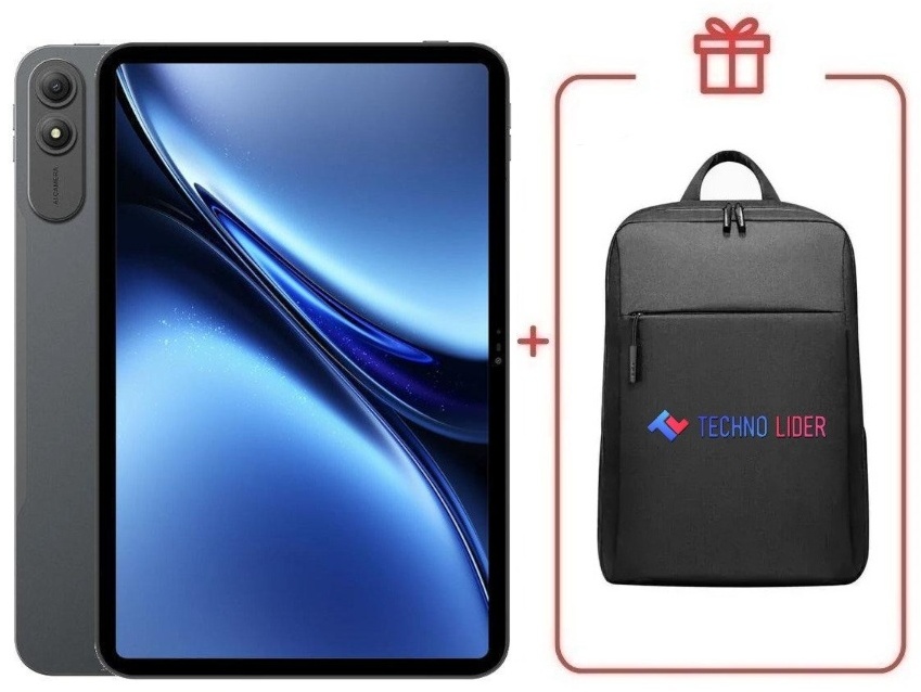 Планшет OSCAL Pad 200 LTE 13.4 дюйм 6 Гб/256 Гб серый + подарок