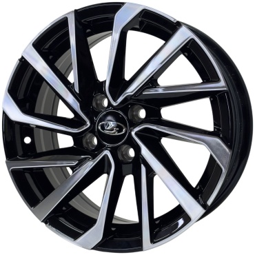 Yixing 0619 WESTWHEELSSSHOP 7x17/4x98 D58.6 ET32 4 диска черный, хром