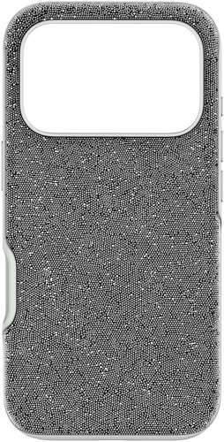 Чехол Swarovski для Apple iPhone 17 Pro серебряный
