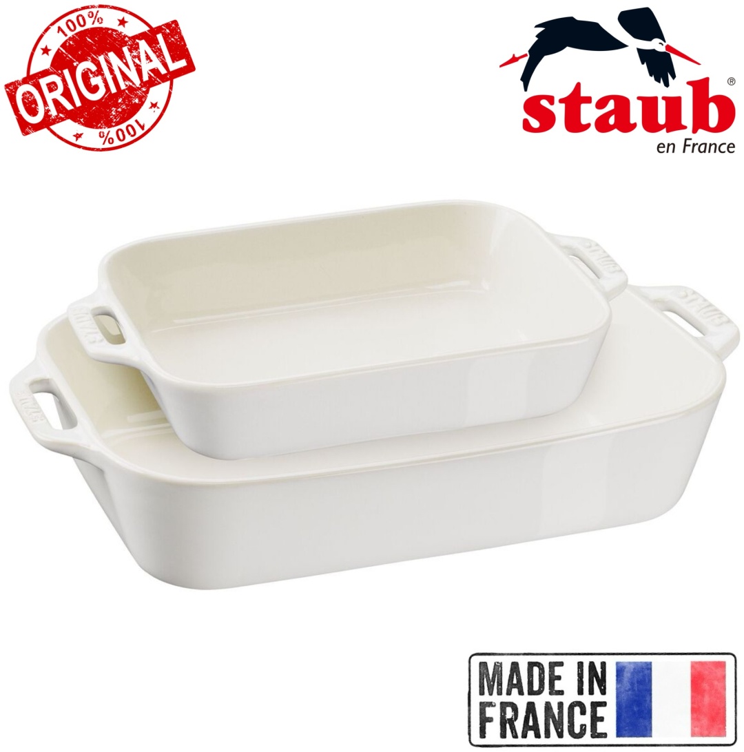 Staub форма Ivory White, керамика