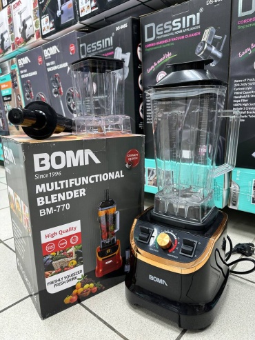 Блендер стационарный Boma bm-770 черный