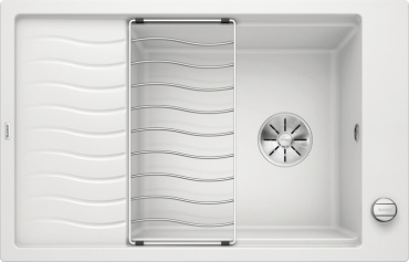 Кухонная мойка Blanco 524868 78х50х19 см, искусственный камень, тон белый