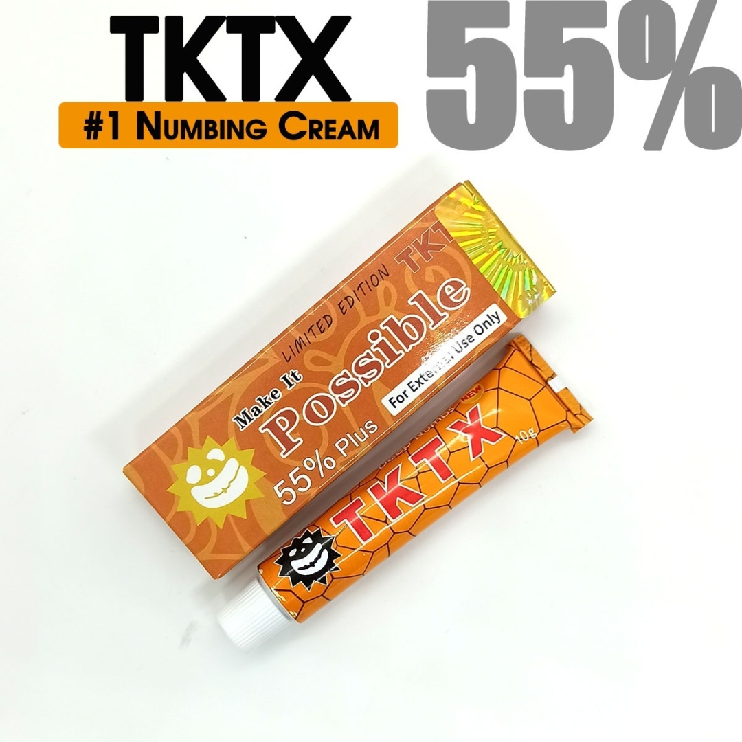 TKTX крем обезболивающий Gold Deep Numbs 55% 10 мл
