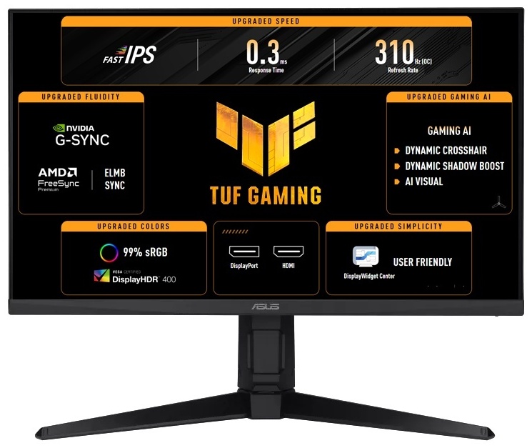 Монитор 24.5" ASUS VG259QMRL5A черный