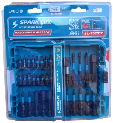 Spark Lux набор бит Набор бит и насадок Spark lux SL-70731T 31 шт
