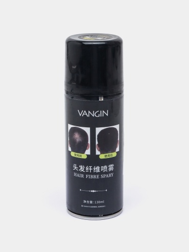 KINGYES Instant Hair Thickener Spray темно-коричневый спрей-краска 130 мл