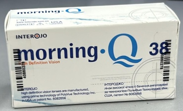Контактные линзы Interojo MORNING Q38 -10.50 кривизна 8.6 на три месяца 4 шт