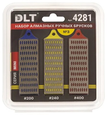 DLT притир алмазный 4281 3 шт.
