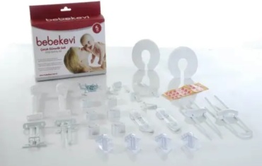 Набор Bebekevi Bevi 824, 26 шт, пластик, резина, белый