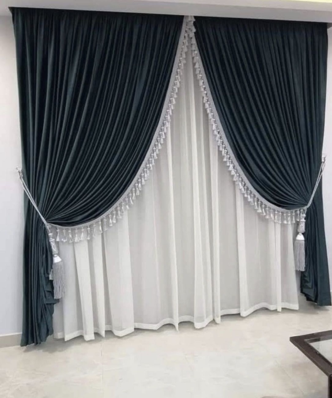Комплект 700x280 см 3 шт, велюр, изумрудный