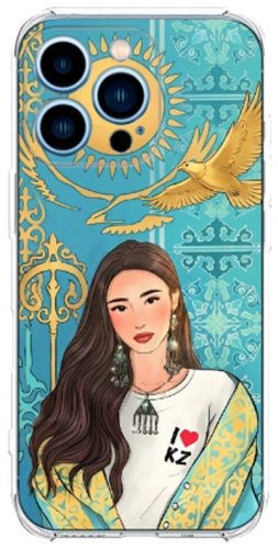 Чехол ARGYN для Apple iPhone 15 Pro рисунок