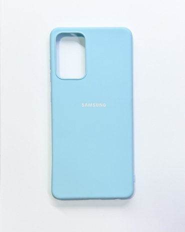 Чехол для Samsung Galaxy A72 голубой