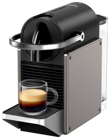 Кофемашина Nespresso Pixie C62 стальной